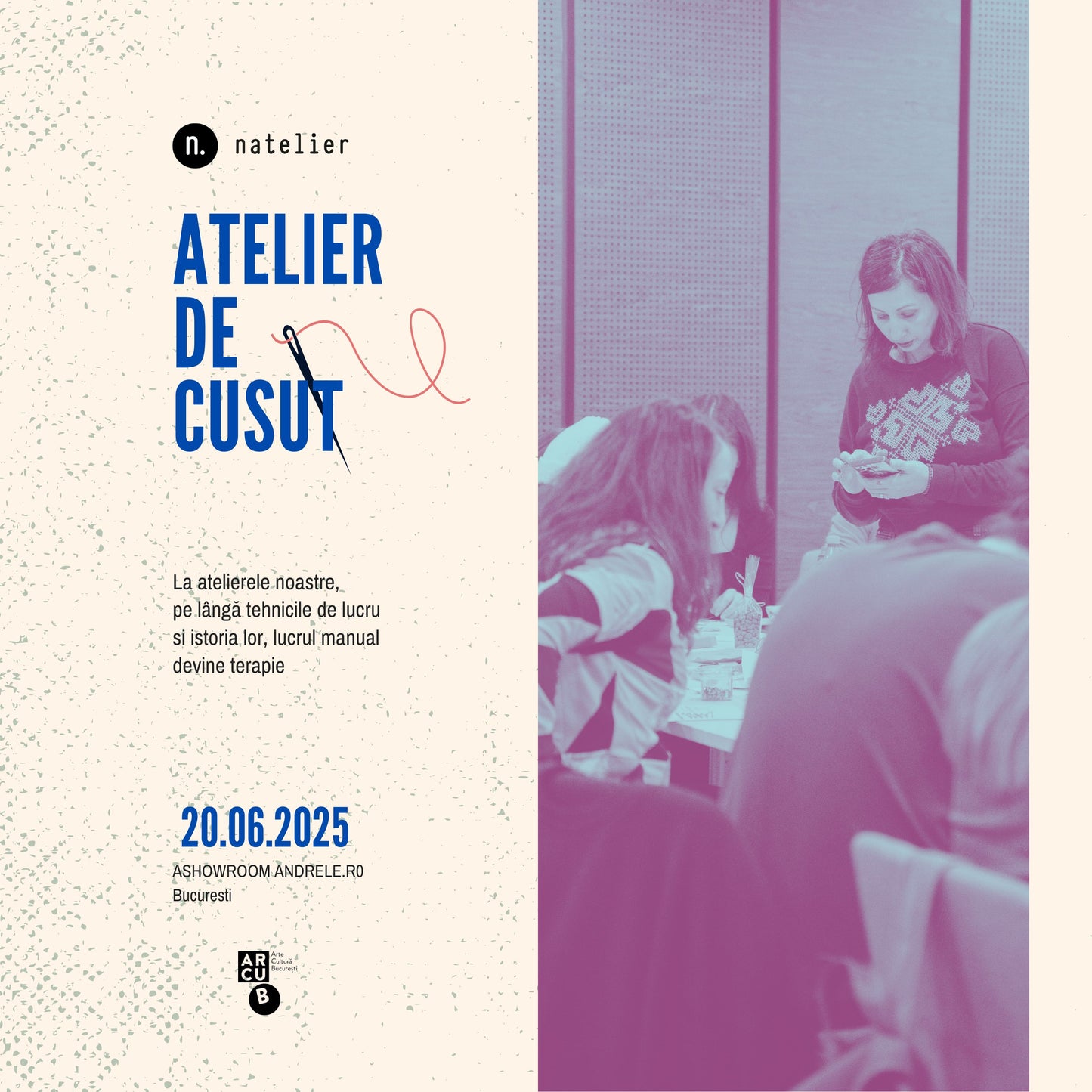 Atelier de cusut 20 iunie