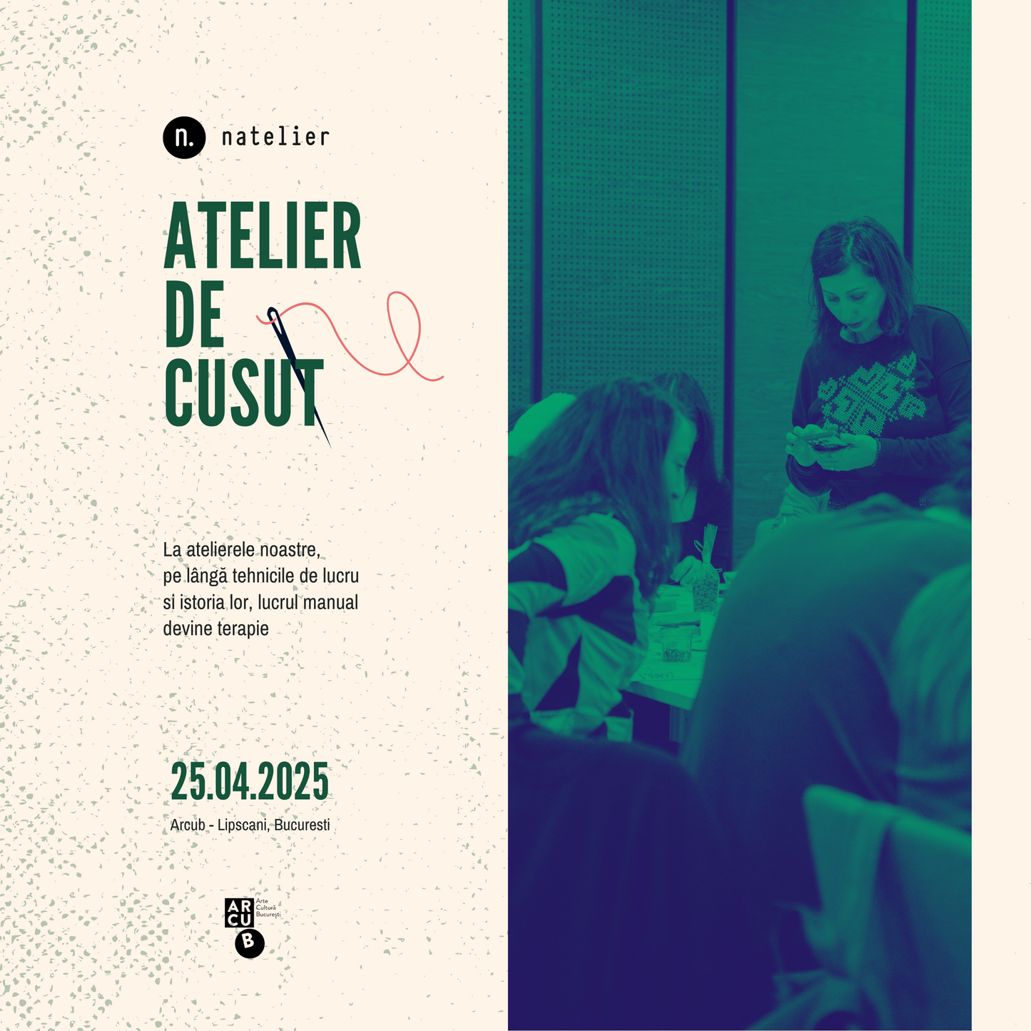 Atelier de cusut - APRILIE