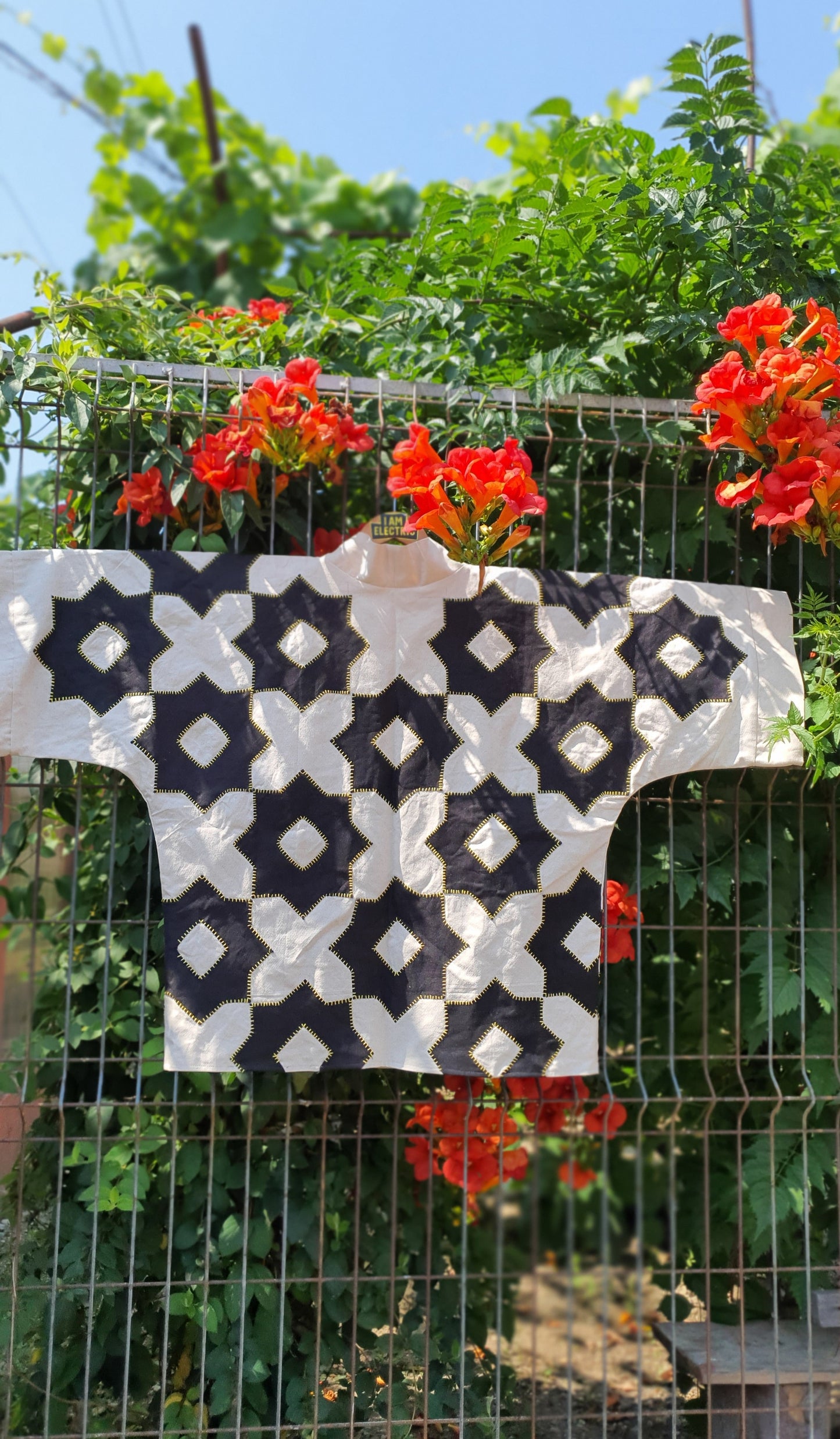 Handmade embroidery kimono