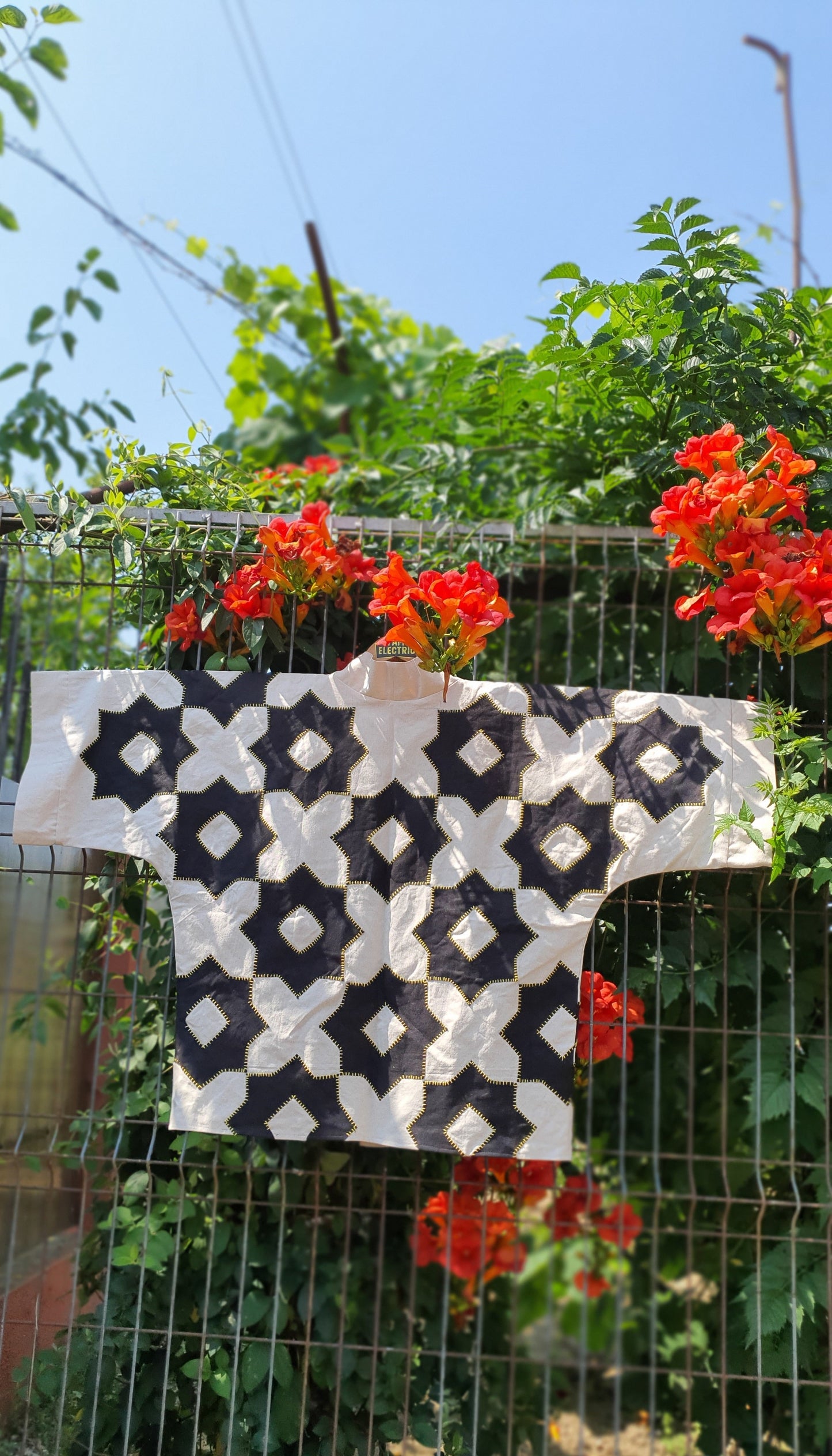 Handmade embroidery kimono