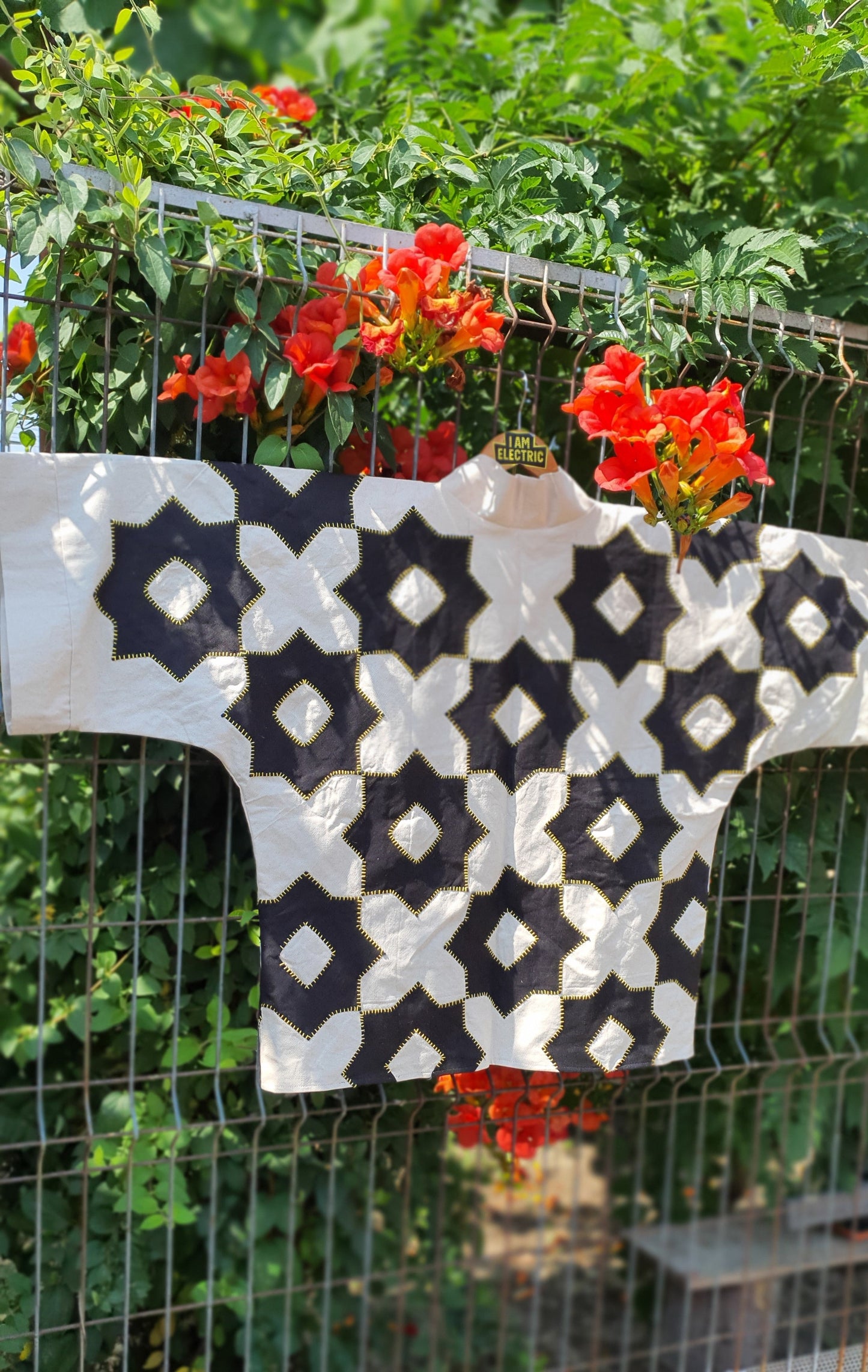 Handmade embroidery kimono