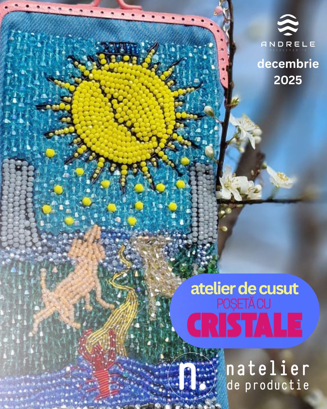 Atelier de cusut cristale decembrie
