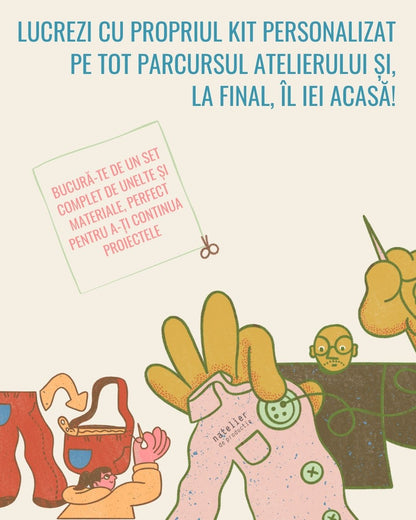 Atelier de cusut 20 februarie - Broderie