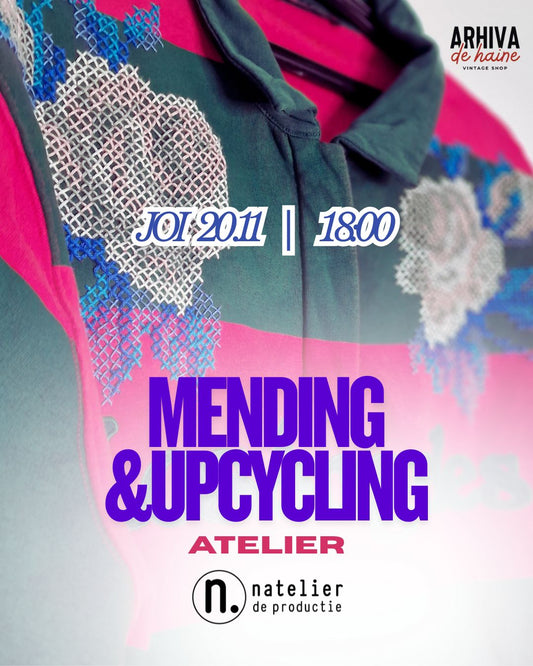Atelier de cusut 20 noiembrie - Mending & Upcycling