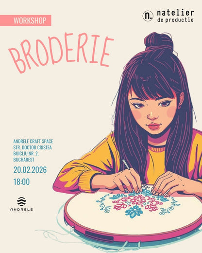 Atelier de cusut 20 februarie - Broderie